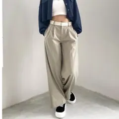 【美品】エモダ　ローマークルーズパンツ