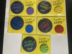 Arashi Are You Happy? 5-Piece Can Badge Set