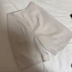 GU ベージュ ハーフパンツ S