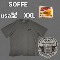 【USA製】SOFFE 米軍 USAF パラレスキュー Tシャツ XXL 霜降り