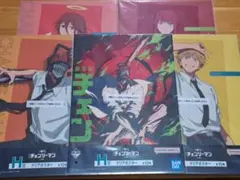 一番くじ　チェンソーマン　H賞　クリアポスター　5点セット　レンジ　マキマ　天使のサムネイル