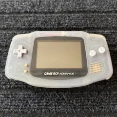 任天堂 GAME BOY ADVANCE 本体 クリア ジャンク - メルカリ