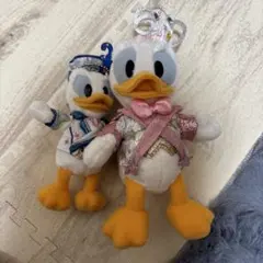ドナルド　ぬいぐるみバッジ　2セット　20周年
