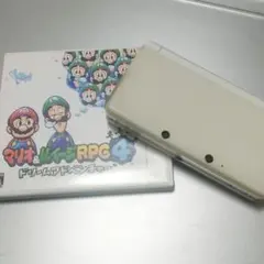 ニンテンドー3DS ピュアホワイト＆マリオ＆ルイージRPG4