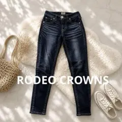 A44 RODEO CROWNS スキニーデニムパンツ 23 ストレッチのサムネイル