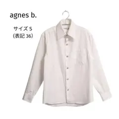 agnes b. アニエスベー レディース ビジューボタン 長袖シャツ ブラウス