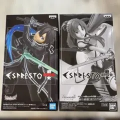 ソードアート・オンライン ESPRESTO est フィギュア 2種のサムネイル