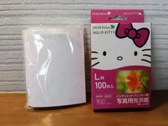 HELLO KITTY 写真用光沢紙 L判 44枚入 インクジェットプリンター用