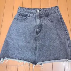 Lovetoxicブラックデニムスカート160
