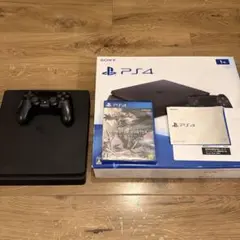【ジャンク】PS4 Slim 1TB CUH-2000B MHW付き 通電不良