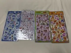 プチドロップステッカー　ディズニー4種