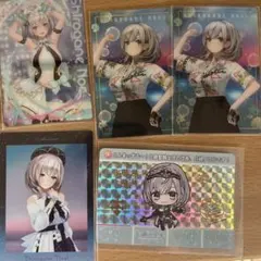 白銀ノエル カードセット ウエハース