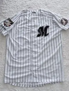 千葉ロッテマリーンズ 荻野貴司選手 ユニフォームシャツ ホーム M