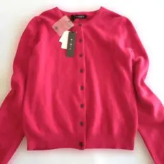 新品未使用タグ付き　ALDRIDGE　ラクーン　カーディガン　フリーサイズ