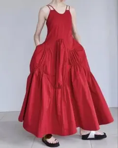 OMMO オーエムエムオー LAYERED BALLOON CAMI OP - メルカリ