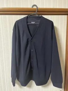 メンズ NAVY ネイビー カーディガン XL