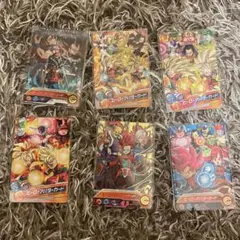 スーパードラゴンボールヒーローズ トレーディングカード 6枚セット