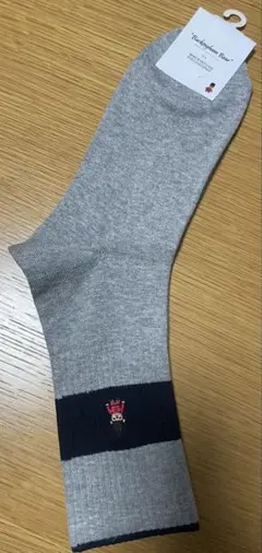 MACKINTOSH PHILOSOPHYソックスバッキンガムベア日本製クマ刺繍のサムネイル