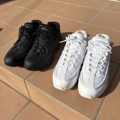 NIKE Air Max 95 ブラック ホワイト 2色セット