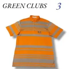 Green Clubs★メンズゴルフウェア★ポロシャツ★3★T062007