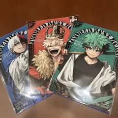 僕のヒーローアカデミア クリアファイル2025 緑谷出久 爆豪勝己 轟焦凍