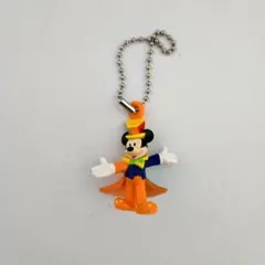ディズニー 40周年 ミッキーマウス (オレンジ)キーホルダー ‪ - メルカリ‬