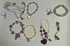 キッズ用アクセサリー9種類10点セット
