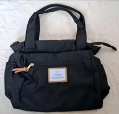 【美品】VÄSKAトートバッグ ブラック