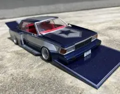 プラモデル完成品車　430セドリック　チバラギ仕様　街道レーサー　グラチャン プラモデル完成品車 430セドリック チバラギ仕様 街道レーサー
