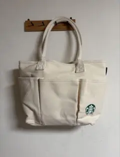 ★スターバックス★美品★キャンパス地トートバックのサムネイル