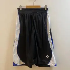 K1204 コンバース バスケットパンツ ブラック L ジュニア 67ウエスト
