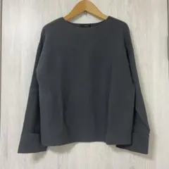 《7-ID concept.》グレー ニット 柔らかい 万能