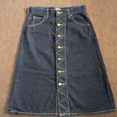 Lee デニム ボタンフロントスカート