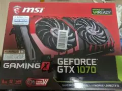 MSI GeForce GTX 1070 GAMING X 8G 本体