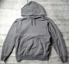 old uniqlo 90s 紺タグ　肉厚　パーカー　チャコールグレー