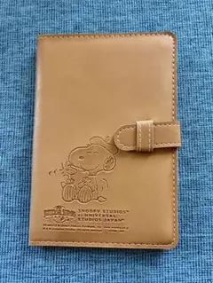 スヌーピー 手帳カバー カードポケット付き