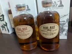 ピュアモルト　ブラック・レッド2本セット 楽天市場】特級 ニッカ ピュアモルト ブラック 黒・レッド 赤2本