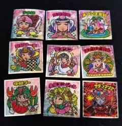 【美品】かわいいビックリマンチョコ　シール 10枚セット