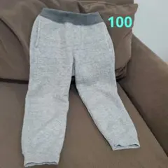 値下げ　ユニクロキッズ　ボアズボン　XS　スウェット