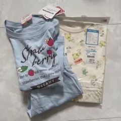 【新品タグ付き】半袖パジャマ２点セット　キッズ　110サイズ