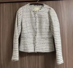 B:MING by BEAMS ツイードノーカラージャケット