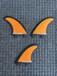【美品】FCS_JW-1 サーフボードフィン（3枚セット）