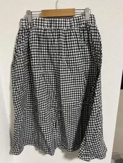 【値下げ中！】ギンガムチェック フレアスカート