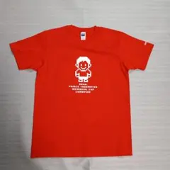 レア物レトロ　赤いピクセルアートTシャツ Jellan