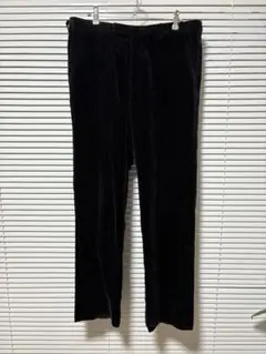 BURBERRY Black LABEL/ベロアストライプパンツ