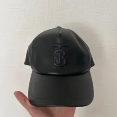 BURBERRY レザー　キャップ　Mのサムネイル