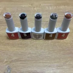 ネイル工房 マグネットジェル 5ミクロン 5色セット