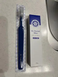 Dr. Dental Wan 犬用口腔ジェル 歯ブラシセットのサムネイル