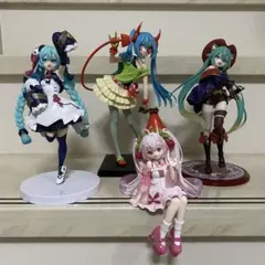 【未開封】初音ミク フィギュア まとめて 10点 まとめ売り 新品未開封 初音ミク フィギュア 10体まとめ売り （3体は開封し飾って