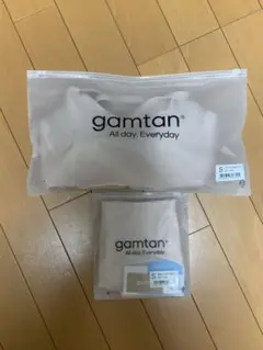 gamtan ブラジャーショーツ セット S パウダーベージュ
